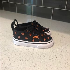 Vans Authentic SF Giants Toddler Shoes